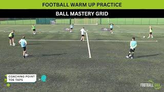 Ball Mastery Drill | Football Coaching Drills