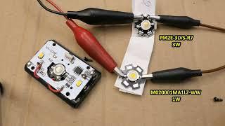 Cool White to Warm White LED headlamp swap