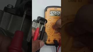 TPS sensor checking process|| #shorts #viral #bike #automobile