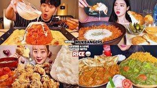 MUKBANG Having BIGBITES Of RICEIndulge In The World OF Flavour|| ASMR Eating HUGE Amount Of RICE