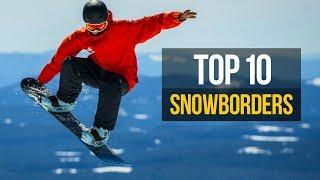 SNOWBOARDING TOP 10 - РЕЙТИНГ ЛУЧШИХ  Сноуборд фрирайд, фристайл, лучшие трюки