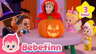 Best Halloween Song Mix 2022 | Trick or Treat | Kids Song Compilation | Bebefinn Nursery Rhymes