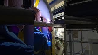 필드 호리젠탈빽넣기 #tig #co2 #arc #art #welder #weld #welding #gtaw #final #pipe #visual #korea #pcw #sts