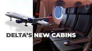 Nice: Delta's New Cabin Interiors For Boeing 757s & Airbus A350s