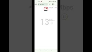 How To Check Internet Speed on my Smartphone #shorts