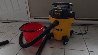 How To Vacuum Water With A Wet Dry Shop Vac