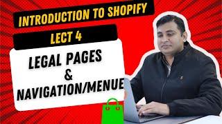 4 - Shopify Navigation Menu and Legal Pages Tutorial 2025 |How to Create Drop Down Menus Legal Pages