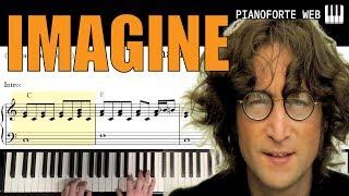 John Lennon - Imagine - Piano Tutorial Sheets Cover