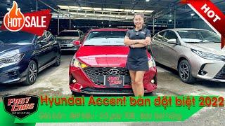 Quá đẹp  Hyundai Accent số tự động bản đặt biệt đời 2022, mới đi 14.000 km. Xe cực đẹp full options