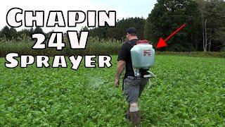 BEST BATTERY BACKPACK SPRAYER! Chapin 24V Sprayer...