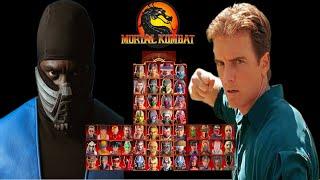 Mortal Kombat 9 - SUB ZERO MK1 95 & JOHNNY CAGE MOD - NEW Expert Tag Ladder Gameplay