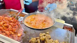 INDIAN HALAL CART in Philly. Chicken Tikka Masala, Lamb, Biryani at Nafi Express near Drexel U.