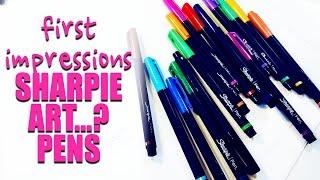 Sharpie Art Pens | First Impressions