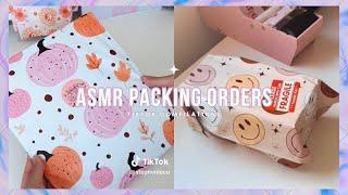 ASMR Packing Orders TikTok Compilation#8