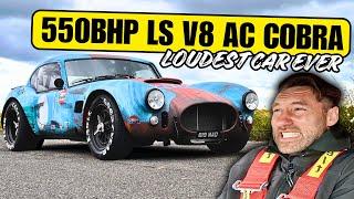 LS V8 AC Cobra: The LOUDEST Car You'll Ever Hear