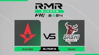 Astralis проти Sashi | PWE CS2 EU RMR B 2024