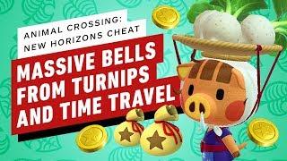 Animal Crossing: New Horizons Cheat - Massive Bells from Turnips and Time Travel