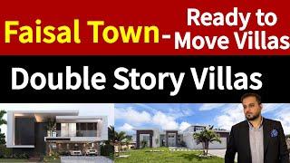 Faisal Town | Faisal Villas | Ready to move House | Half Payment | Prime Location | Grab the offer