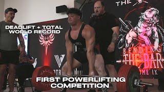 MY FIRST POWERLIFTING COMPETITION!!! DEADLIFT + TOTAL ATWR