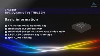 3ALogics NFC Dynamic Tag IC TNB132M