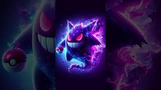 GENGAR | Ai Art + Photoshop | 2D Animation | Animation | Pokemon  #conceptart