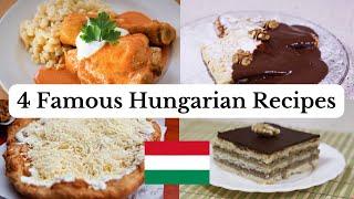 4 Famous Hungarian Food Recipes