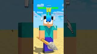 Spear Money Throwing Challenge! Herobrine VS Girls!