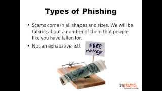 Phishing Scams (We Can't Protect You, Part 2 of 3)