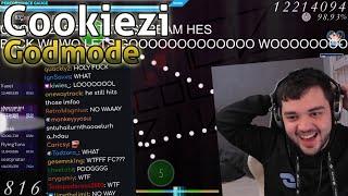 Cookiezi going GodMode + Osu Streamer Reactions