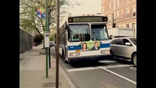 Orion VII CNG #7631 on the B43 @ Eastern Parkway & Brooklyn Avenue