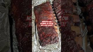 PERFECT BBQ SMOKED Ribs! Hot & Fast in 2 hours!