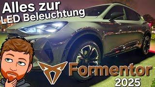 Alles zur LED Beleuchtung - Cupra Formentor 2025 | Dezember 2024