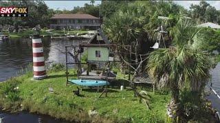 Drone Zone: Monkey Island on the Homosassa River