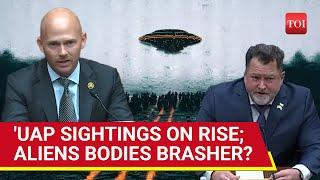 'Alien Bodies Becoming More Provocative': Stunning Revelations By Fmr DOD Official At UAP Hearing