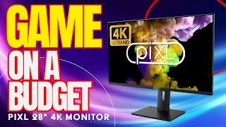 Budget 4K Monitor Any good? piXL 28-inch 4k CM28F10 Review