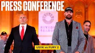 USYK vs FURY 2 | PRESS CONFERENCE HIGHLIGHTS