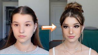 ATTEMPTING CLEAN GIRL MAKEUP (TUTORIAL)