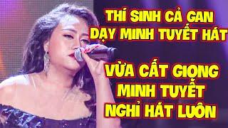 HẾT HỒNMINH TUYẾT NGHỈ HÁT khi "HÁT THUA" Cô Gái GIẢNG VIÊN THANH NHẠC QUỐC TẾ