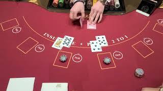 High Limit BLACKJACK AT VENETIAN LAS VEGAS!!!