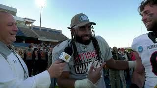 Ferris State Football National Championship - Sefa Saipaia Interview