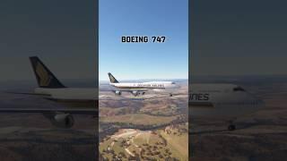 Can I land a 747 at Wagga Wagga? #msfs2020 #aviation #microsoftflightsimulator #waggawagga