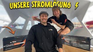 Stromkosten? Nie wieder! Unser Lithium-Batterie Upgrade auf dem Segelboot  ️I Karl Ocean Ep.61