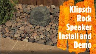 Klipsch PRO-650-T-RK Rock Outdoor Speaker Install & Demo, And More! - Prosper, TX