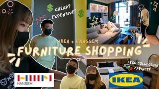  HOME FURNITURE SHOPPING (moving vlog)- IKEA vs HanSsem ?!?!  [이사 브이로그]