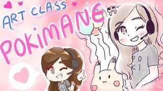 Lily's Art Class 9 ~ POKIMANE ft. Poki 