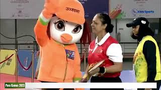 Women's Para Badminton SL3 Final | Parul Parmar (GJ) Vs Neeraj (HR) | Khelo India Para Games 2023