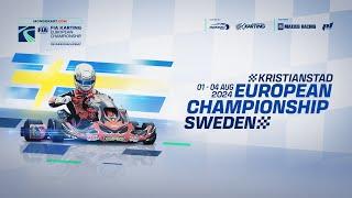 FIA Karting European Championship OK/Junior/Academy Round 4 Kristianstad/Sweden (Sunday)