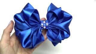 DIY crafts How to Make Beauty Easy Bow | Ribbon Hair Bow Tutorial | DIY ribbon bow | Julia DIY