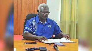 Finance Minister Hon. Manasseh Damukana Sogavare Explains $29M Tax Exemption Controversy.