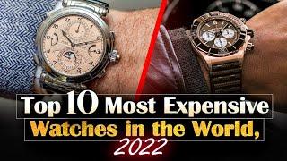 Top 10 Luxury Watches : Million Dollar Expensive Sport Watches in 2022